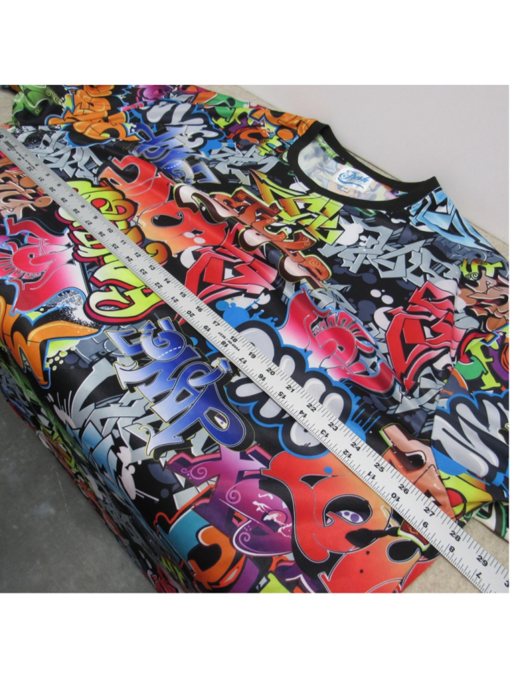 Drill Clothing Fresh Prince of Bel Air Graffiti T Shirt Mens 5X 90s Streetwear - Picture 3 of 9